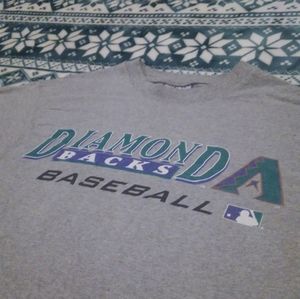 🐍 ⚾ Vtg Arizona Diamondbacks Shirt Medium 🔥 MLB Baseball ⚾ Original DBacks 💎